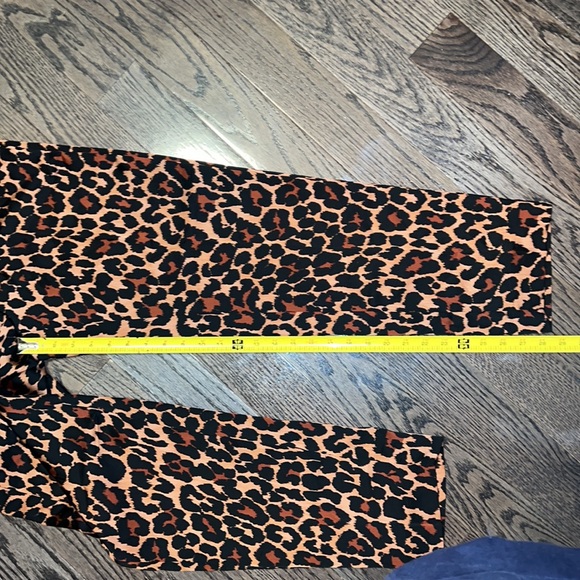 NEW! - J. CREW HIGH RISE LEOPARD SZ 4 TROUSERS - Picture 15 of 16